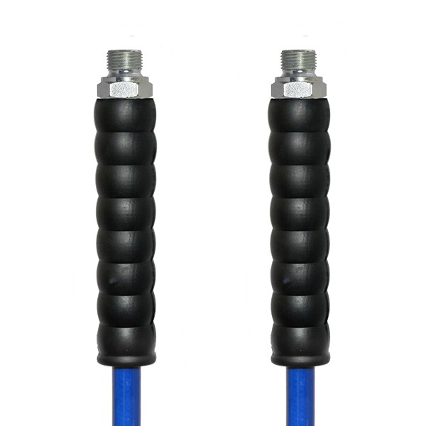 HDSchl Blau Glatt 10/2/400 8m 3/8AG-3/8AG