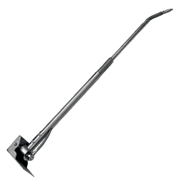 Wandkreisel mit Feder 180°, 3000 mm
