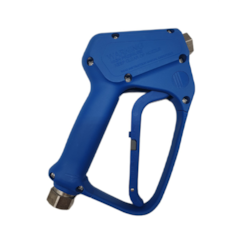 Pistole ST-2720 1/2  IG - 3/8  IG blau Edelstahl