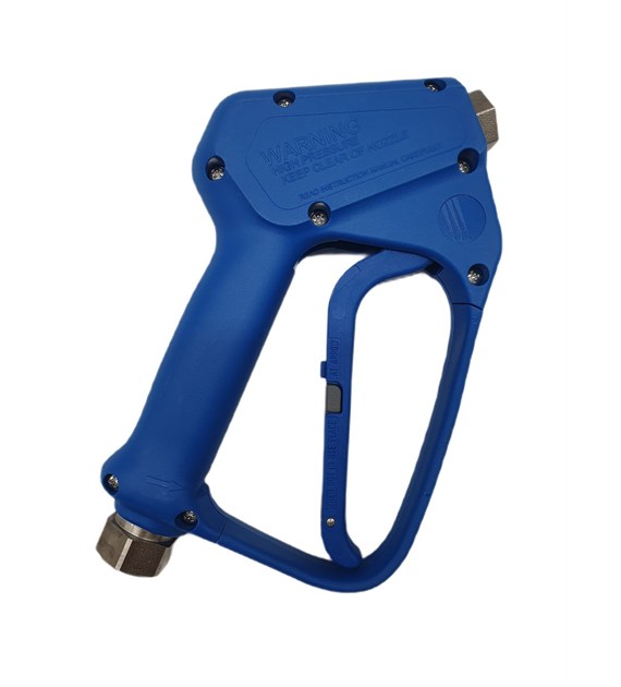 Pistole ST-2720 1/2  IG - 3/8  IG blau Edelstahl