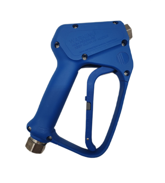 Pistole ST-2720 1/2  IG - 3/8  IG blau Edelstahl