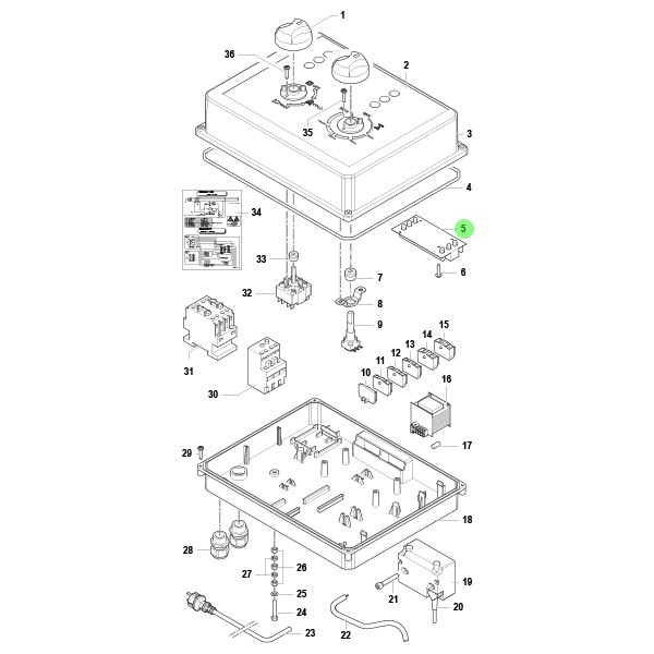 Steuerplatine Comet KF, KM
