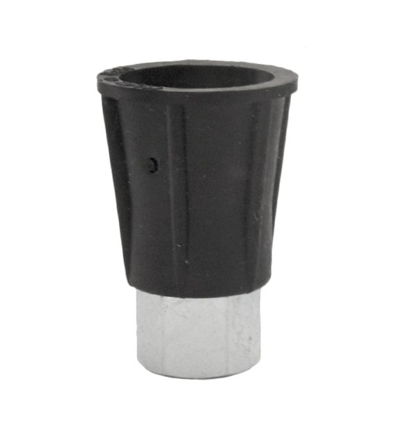 Düsenschutz 1/4  F - Stahl verzinkt,Gummi,Schwarz