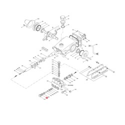 O-Ring Ventilstopfen CAT 340/350