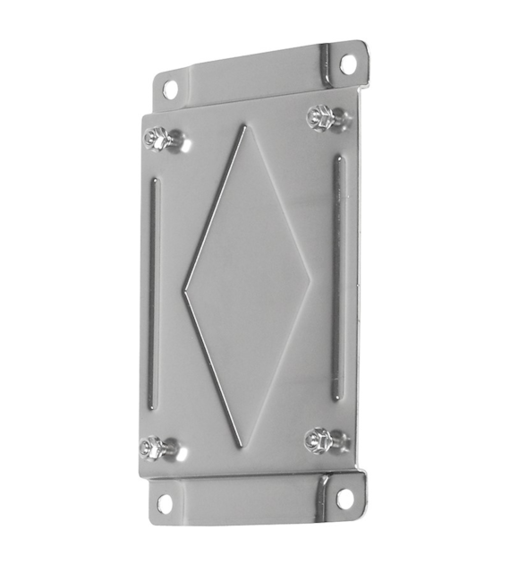 Befestigungsplatten Edelstahl - starr - 20 m