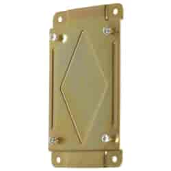 Befestigungsplatten lackiert - starr - 20 m