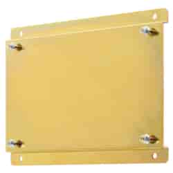 Befestigungsplatten lackiert - starr - 30 m