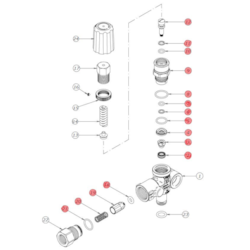 Reparatursatz für VRF2 KIT2