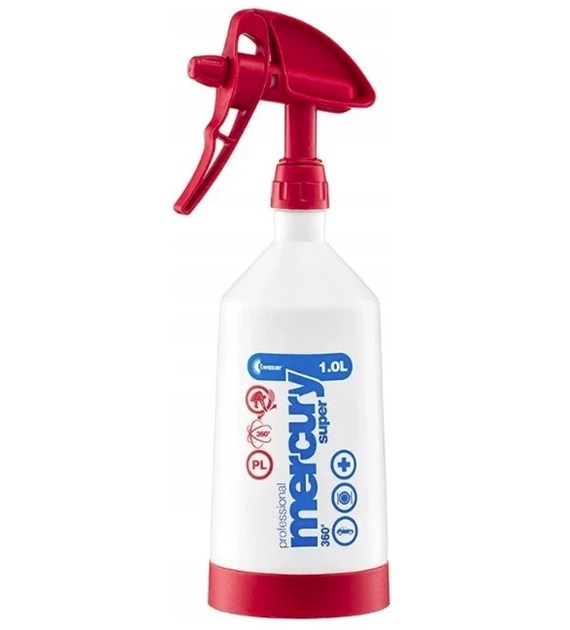 Sprühgerät Merkury Super 360 Pro + 1L ROT