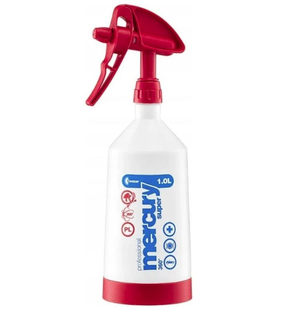 Sprühgerät Merkury Super 360 Pro + 1L ROT