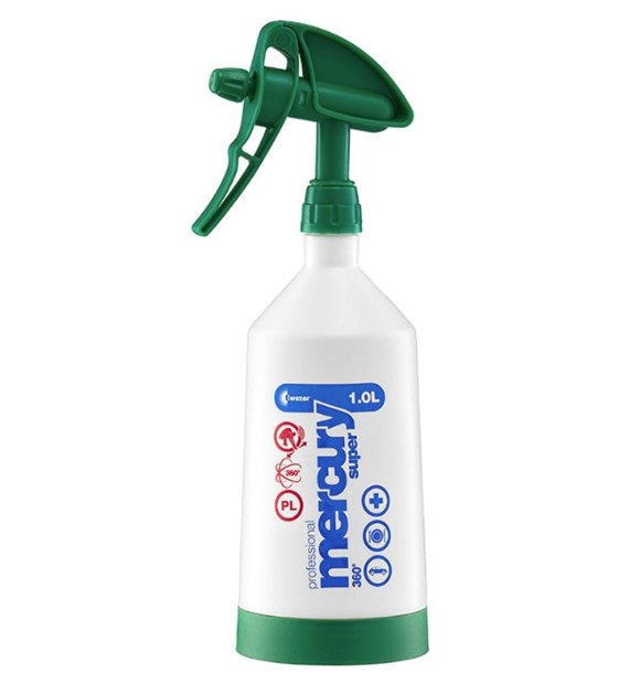 Sprühgerät Merkury Super 360 Pro + 1L Grün