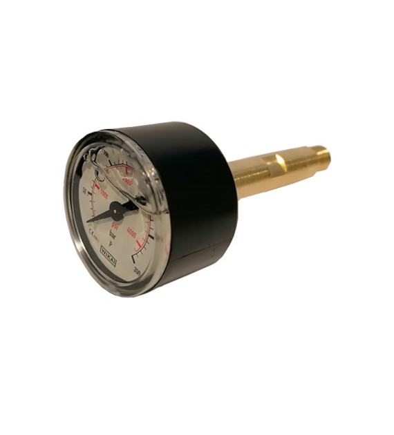 Manometer NW40-300 1/8 AG ausgang hinten+Rohr166