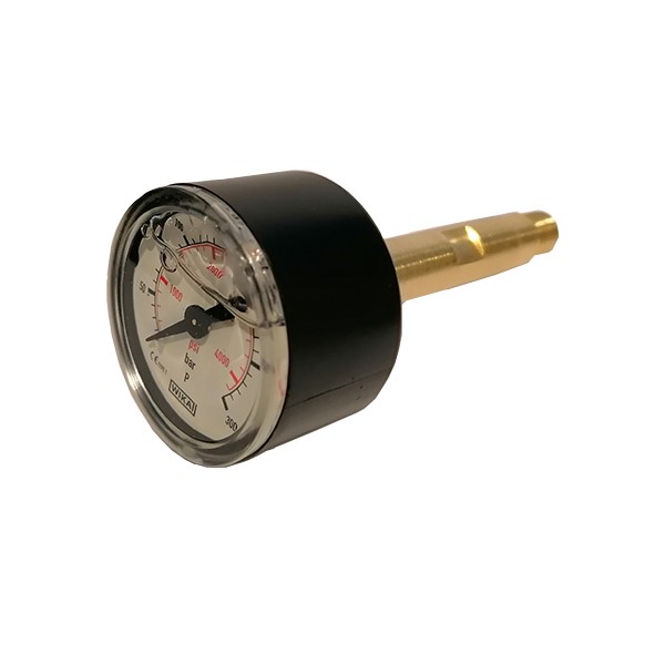 Manometer NW40-300 1/8 AG ausgang hinten+Rohr166