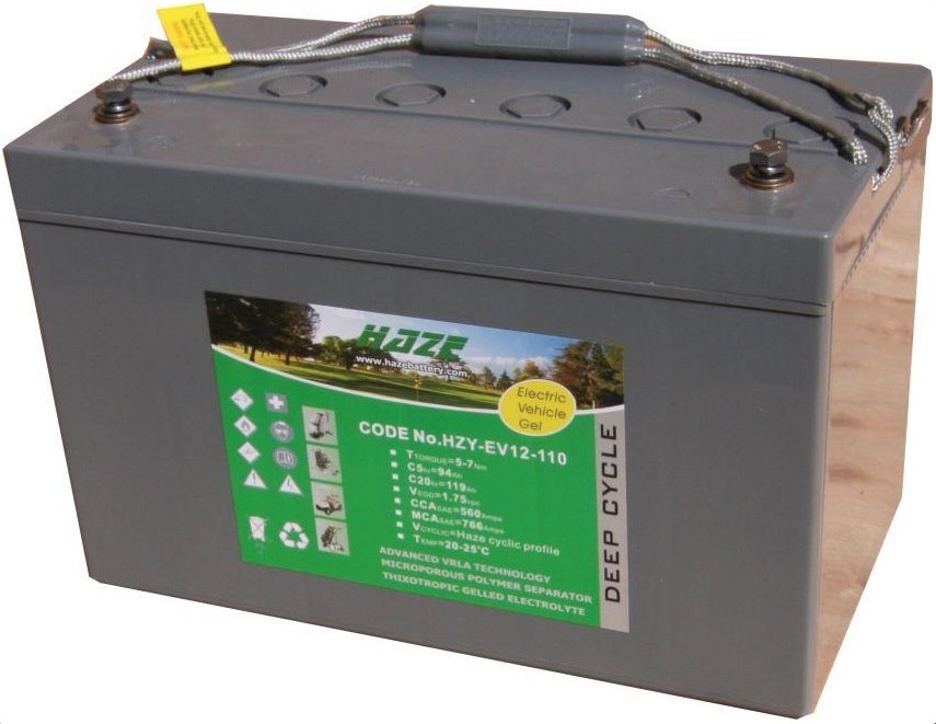 Battery for Scrubber 12V-110 (CPS 50, 55, CRS 66)