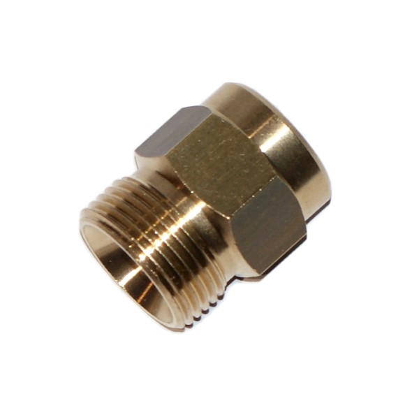 Nippel M22 AG - 1/4  IG