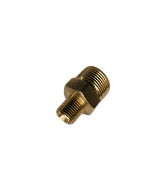 Nippel M22 AG - 1/4  AG