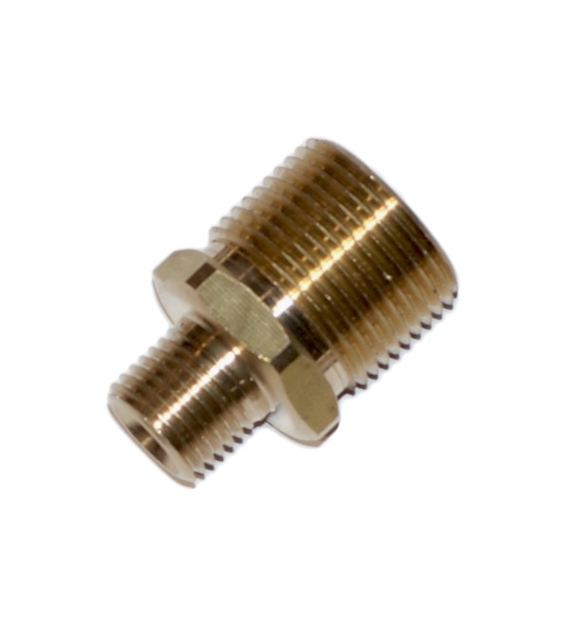 Nippel M22 AG - 1/4  AG - lang