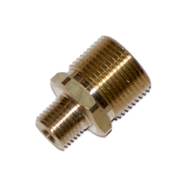 Nippel M22 AG - 1/4  AG - lang