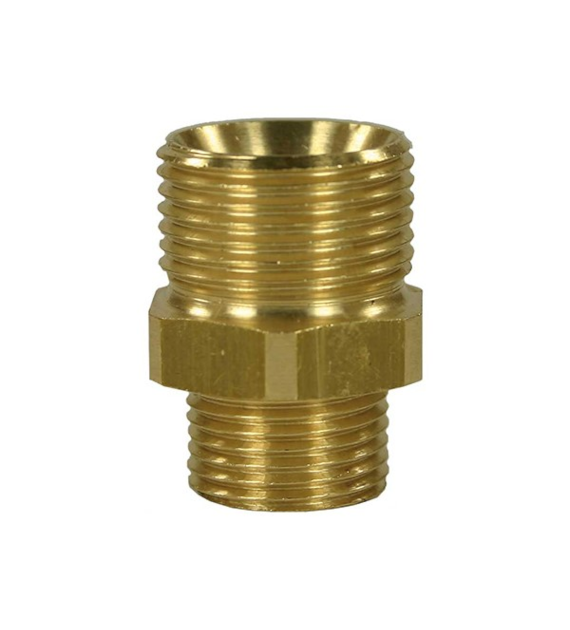 Nippel M22 AG - 3/8  AG