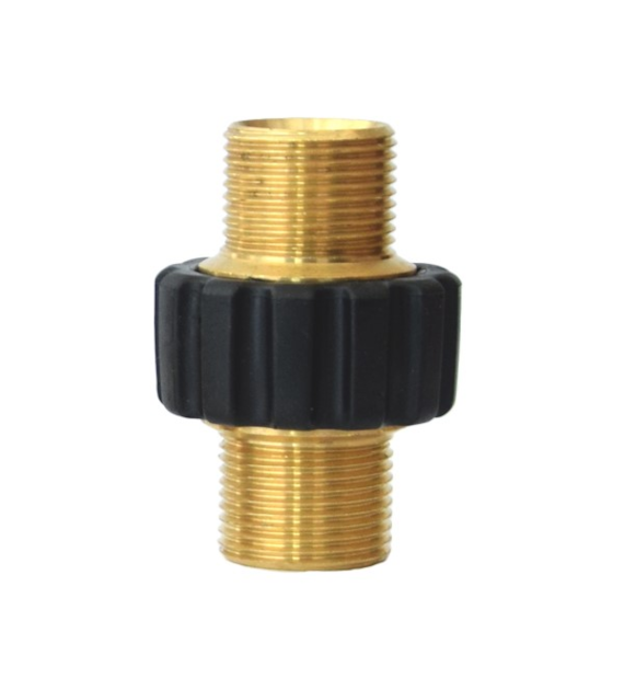 Nippel M22 AG - M22 AG, lang mit Gummi