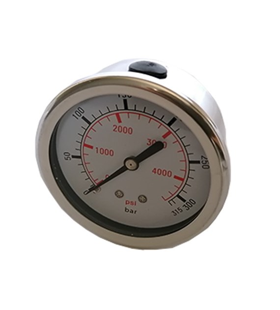 Manometer NW 63 - 315 bar 1/4  AG ausgang hinten