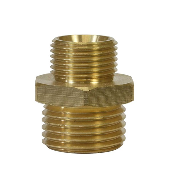 Nippel 1/2  AG - 3/8  AG