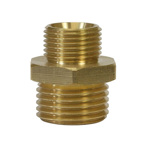 Nippel 1/2  AG - 1/4  AG