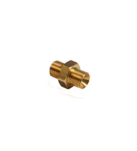 Nippel 1/4  AG - 1/4  AG