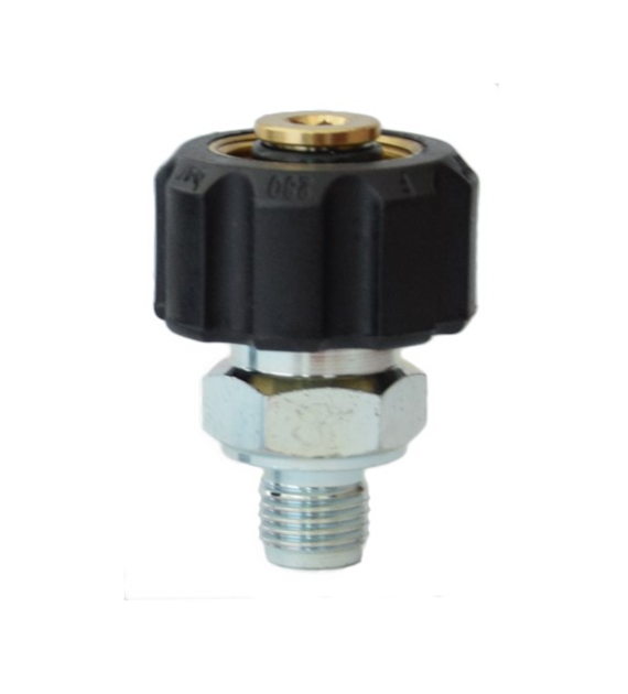 Handverschraubung M22 IG - 1/4  AG - lang