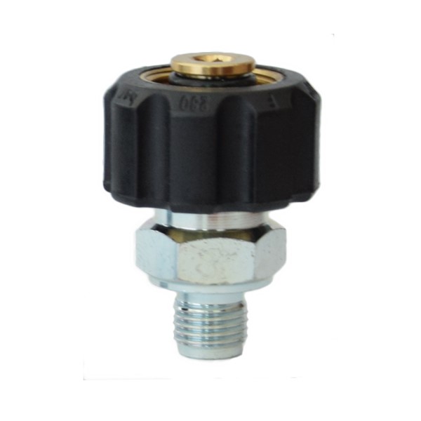 Handverschraubung M22 IG - 1/4  AG - lang
