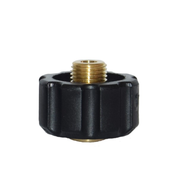 Handverschraubung M22 IG - 1/4  AG - kurz