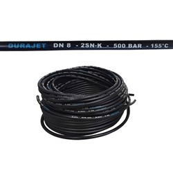 HDschlauch-Meterware DURAJET NW8*2 Schwarz GO