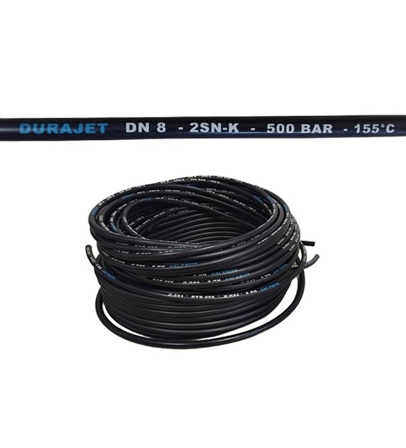 HDschlauch-Meterware DURAJET NW8*2 Schwarz GO