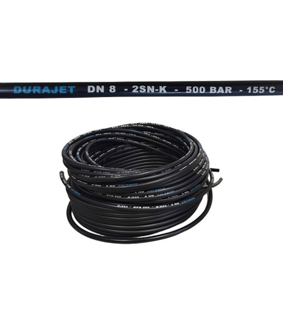 HDschlauch-Meterware DURAJET NW8*2 Schwarz GO