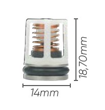 Ventilsatz DN12  K 