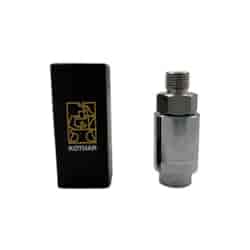Drehgelenk 360° 1/4  IG - 3/8  AG KOTHAR CHROM