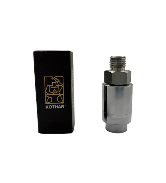 Drehgelenk 360° 1/4  IG - 1/4  AG KOTHAR CHROM