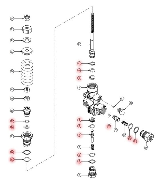 Reparatursatz für VHP66
