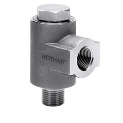 Drehgelenk T90° 3/8  AG - 3/8  IG KOTHAR INOX