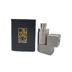 Drehgelenk 90° 1/4  AG - 1/4  IG KOTHAR F. INOX