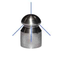 Rohrreinigungsdüse 1/4  IG 3+1  - 085