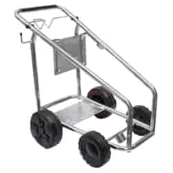 Trolley für Motorpumpe - Chrom