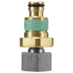 Adapter K-Lock-7 TR20AG : M18x1,5IG Messing/VA