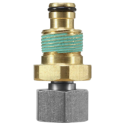 Adapter K-Lock-7 TR20AG : M18x1,5IG Messing/VA
