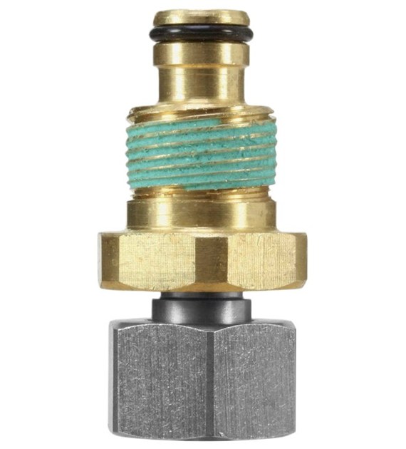 Adapter K-Lock-7 TR20AG : M18x1,5IG Messing/VA