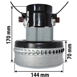 Saugturbine 1100 W 2-stufig