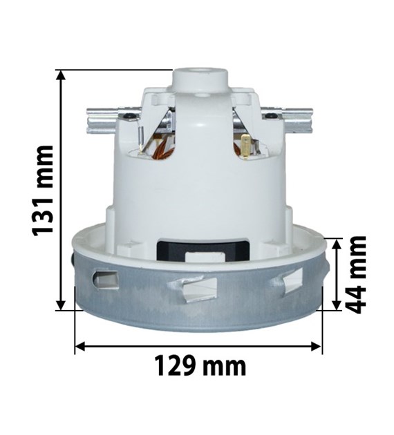 Saugturbine 1100 W 2-stufig, by pass