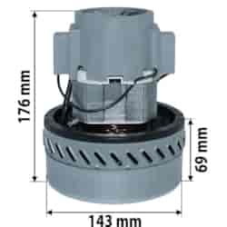 Saugturbine 1200 W 2-stufig