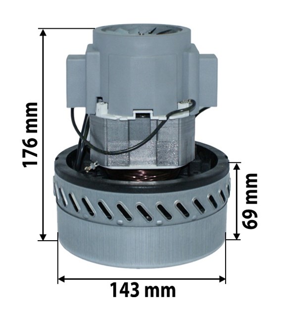 Saugturbine 1200 W 2-stufig