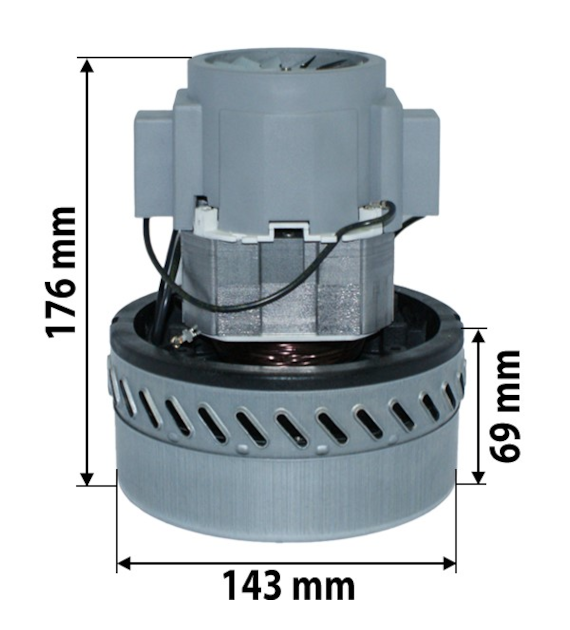 Saugturbine 1200 W 2-stufig